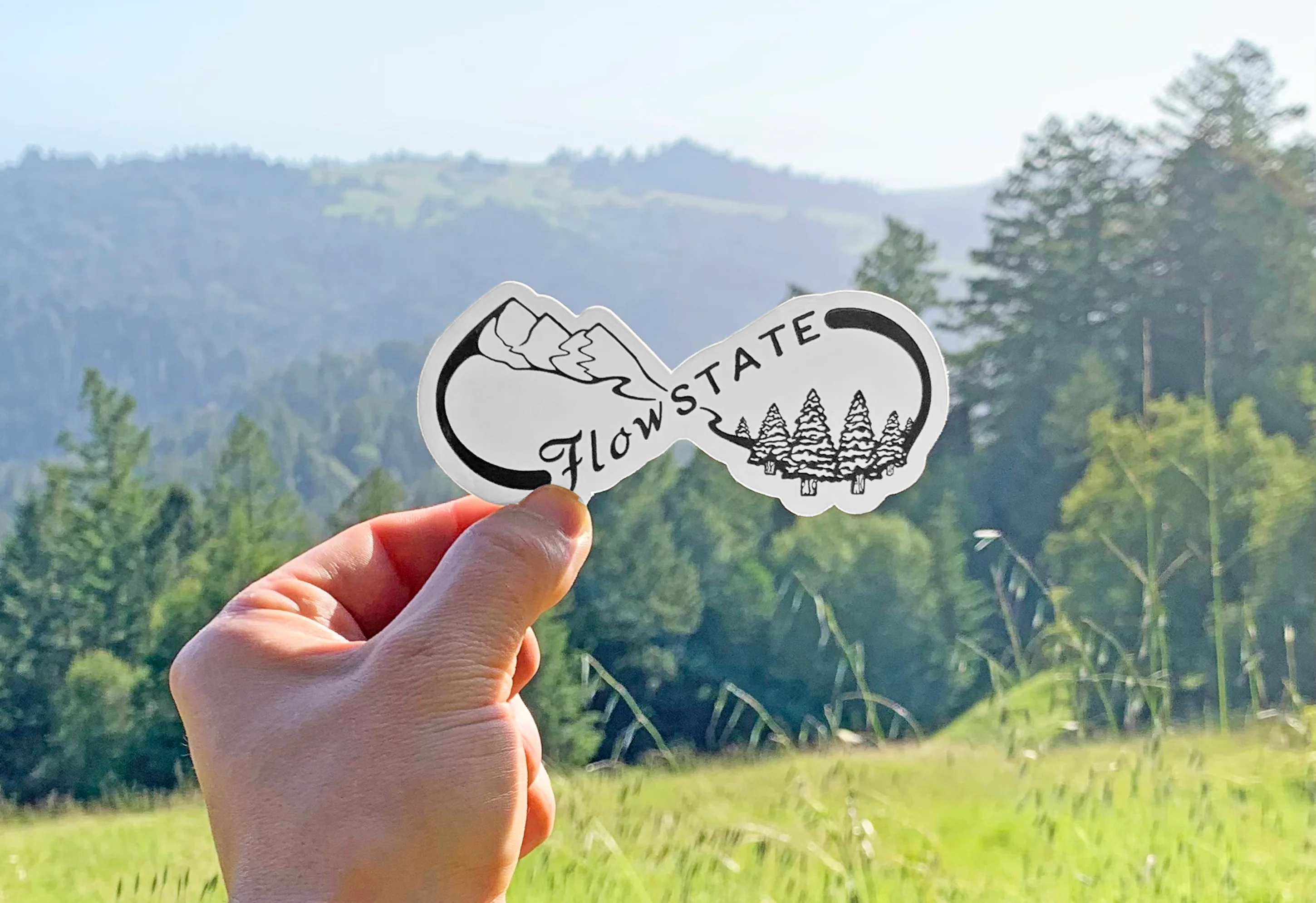 Nature Flow State Sticker - Image 2