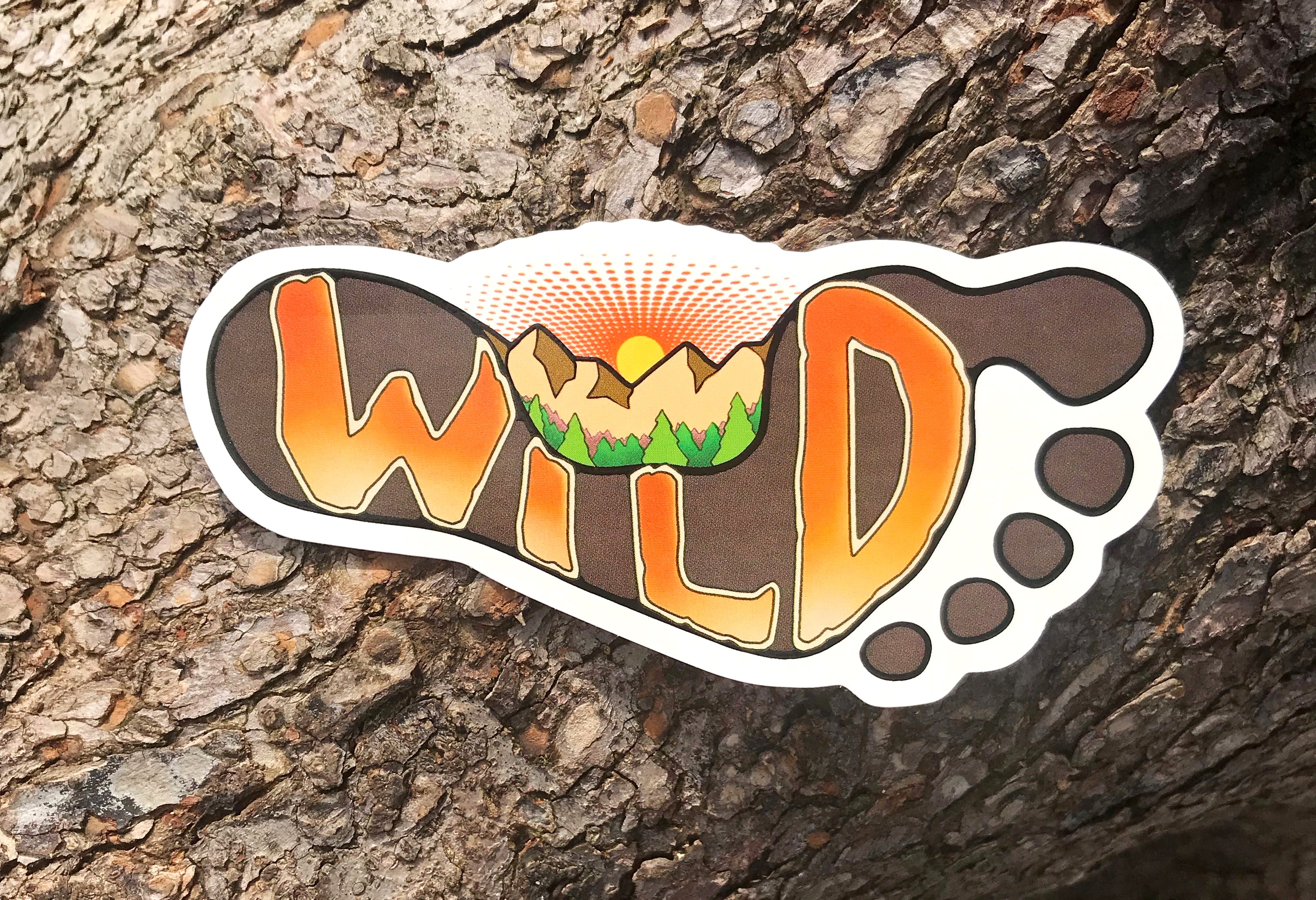 Rewild Your Sole Sticker - Image 2